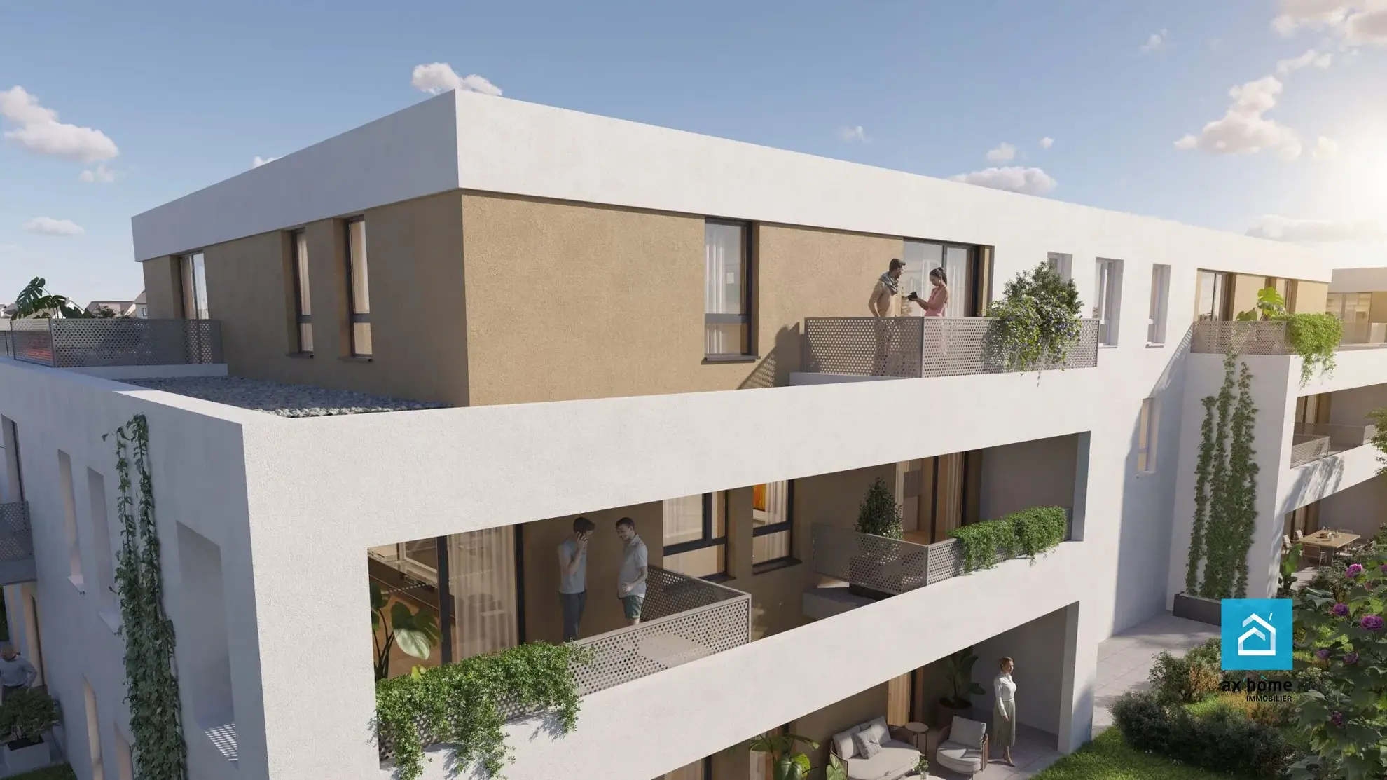 Appartement neuf avec terrasse à Pfulgriesheim, proche Strasbourg 