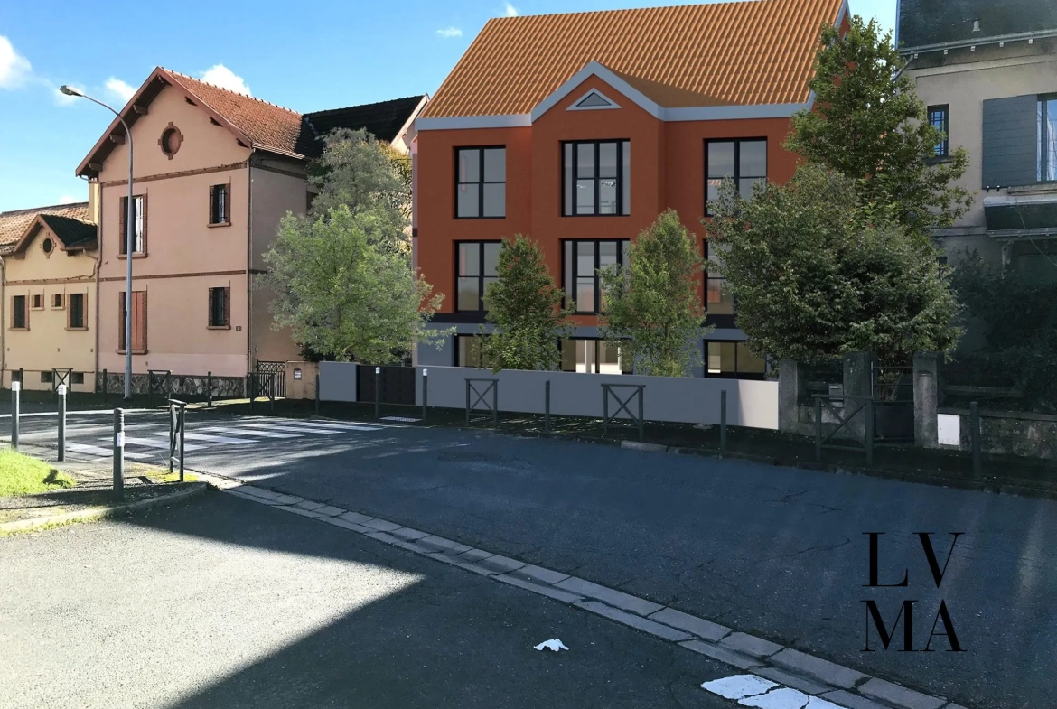 Appartement T3 en rez-de-chaussée avec terrasse et jardins à Albi 