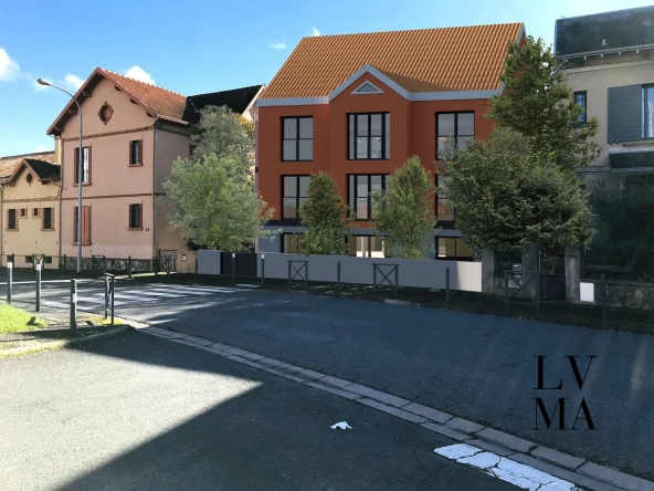 Appartement T3 en rez-de-chaussée avec terrasse et jardins à Albi