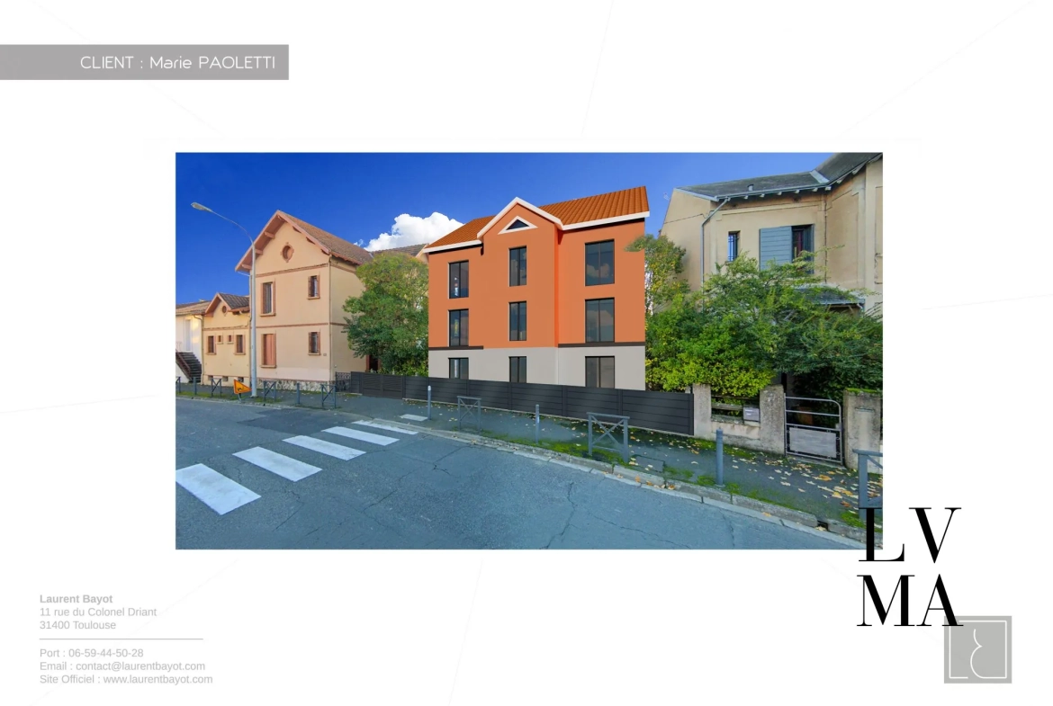 Appartement T3 en rez-de-chaussée avec terrasse et jardins à Albi 