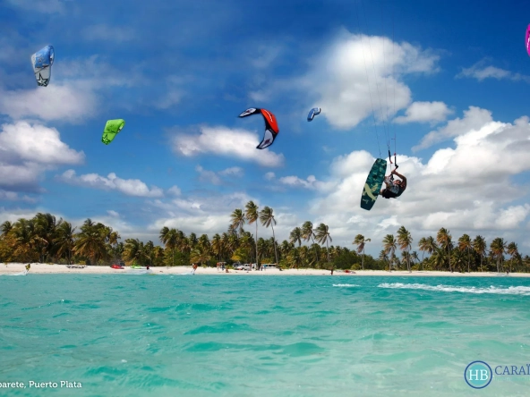 Fonds de commerce d'une école de kitesurf à Las Terrenas, République Dominicaine