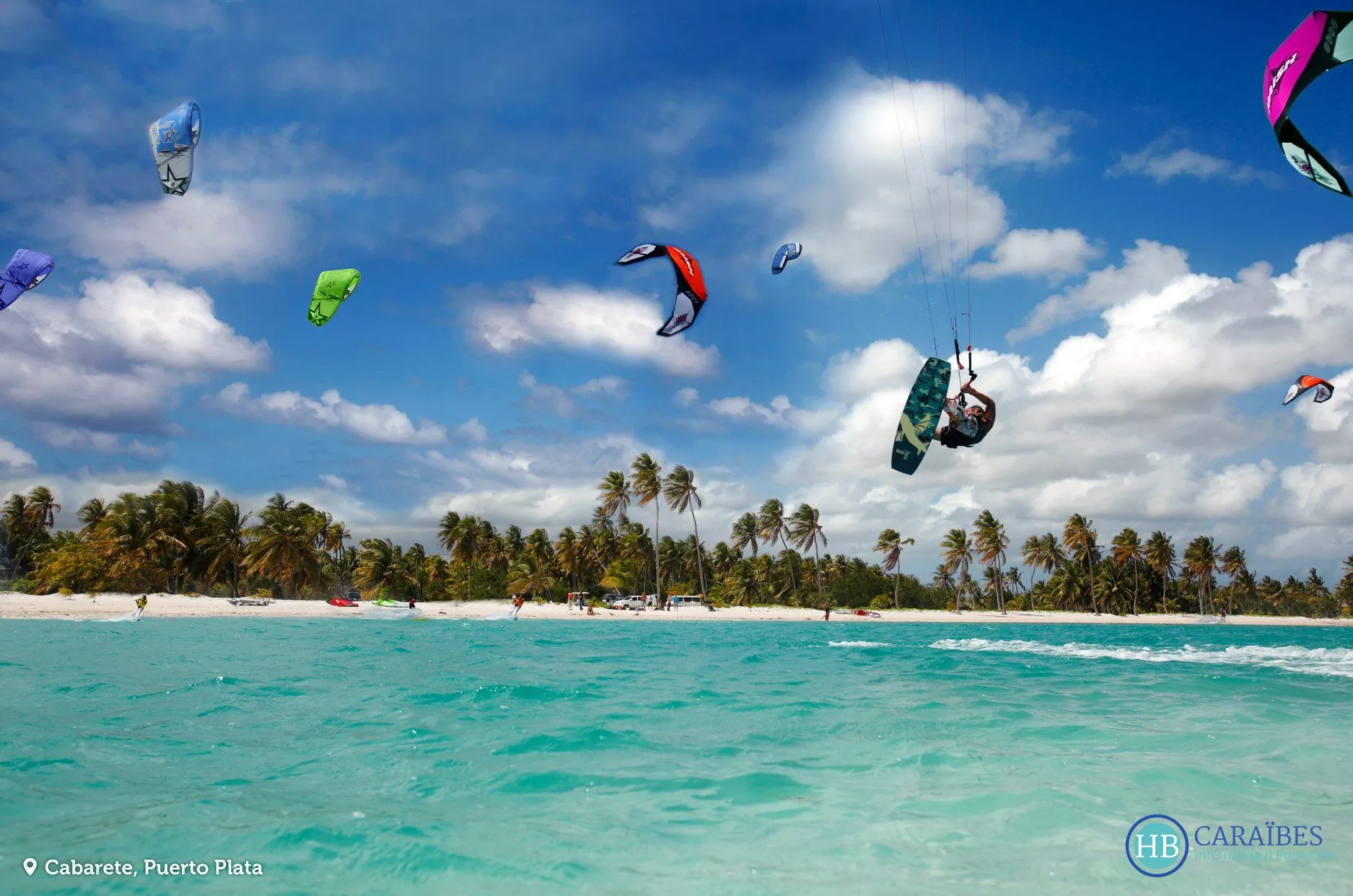 Fonds de commerce d'une école de kitesurf à Las Terrenas, République Dominicaine 