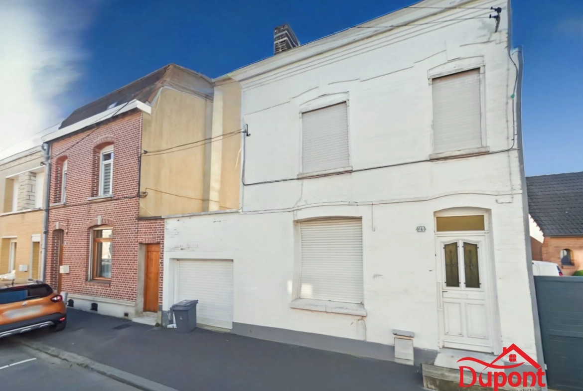 Maison individuelle à Valenciennes avec jardin et garage - Opportunité à saisir 