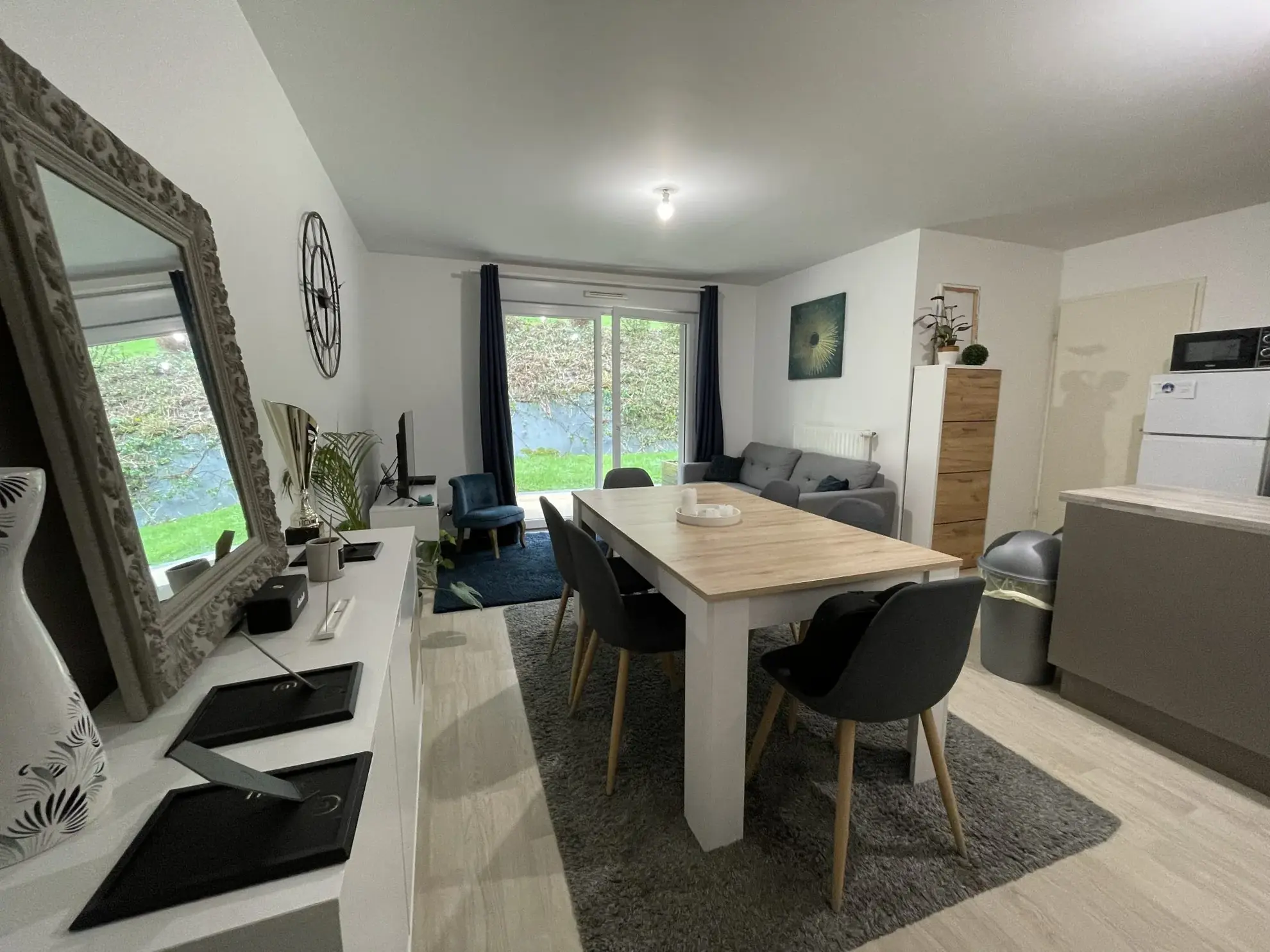 Appartement T3 loué avec cave et parking à Quimper, résidence récente 2014 