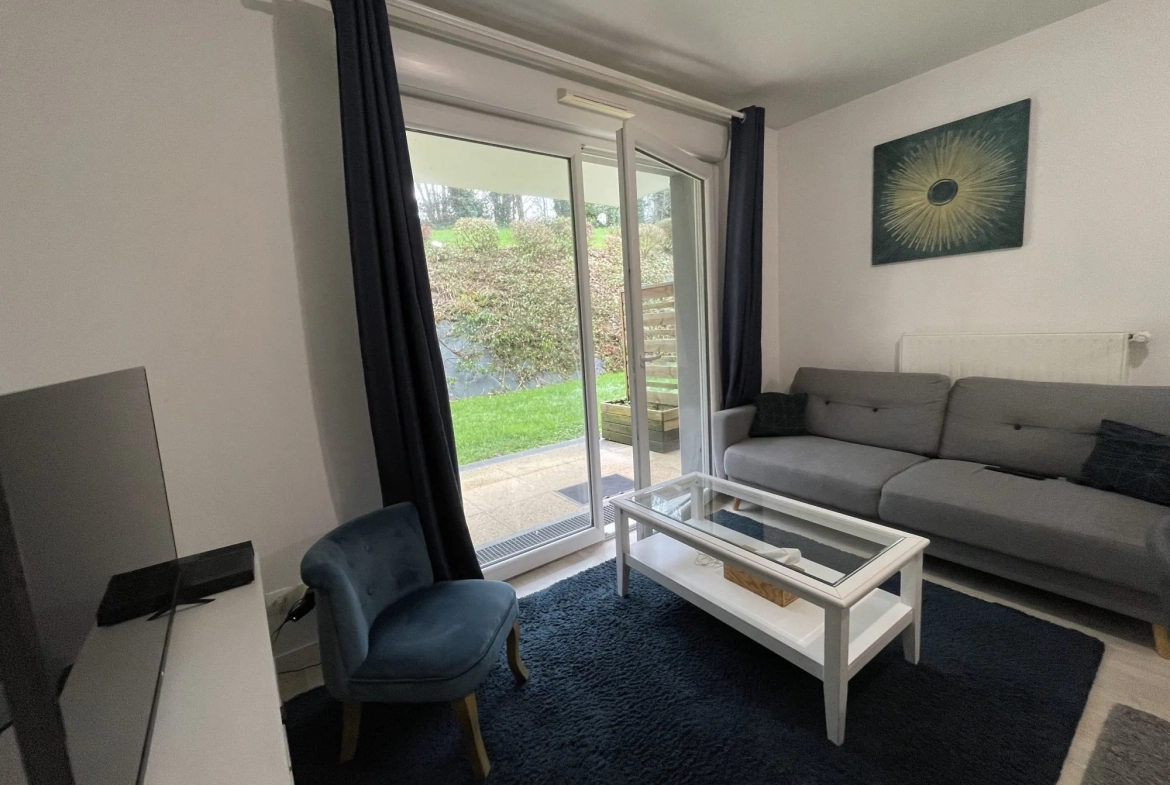 Appartement T3 loué avec cave et parking à Quimper, résidence récente 2014 