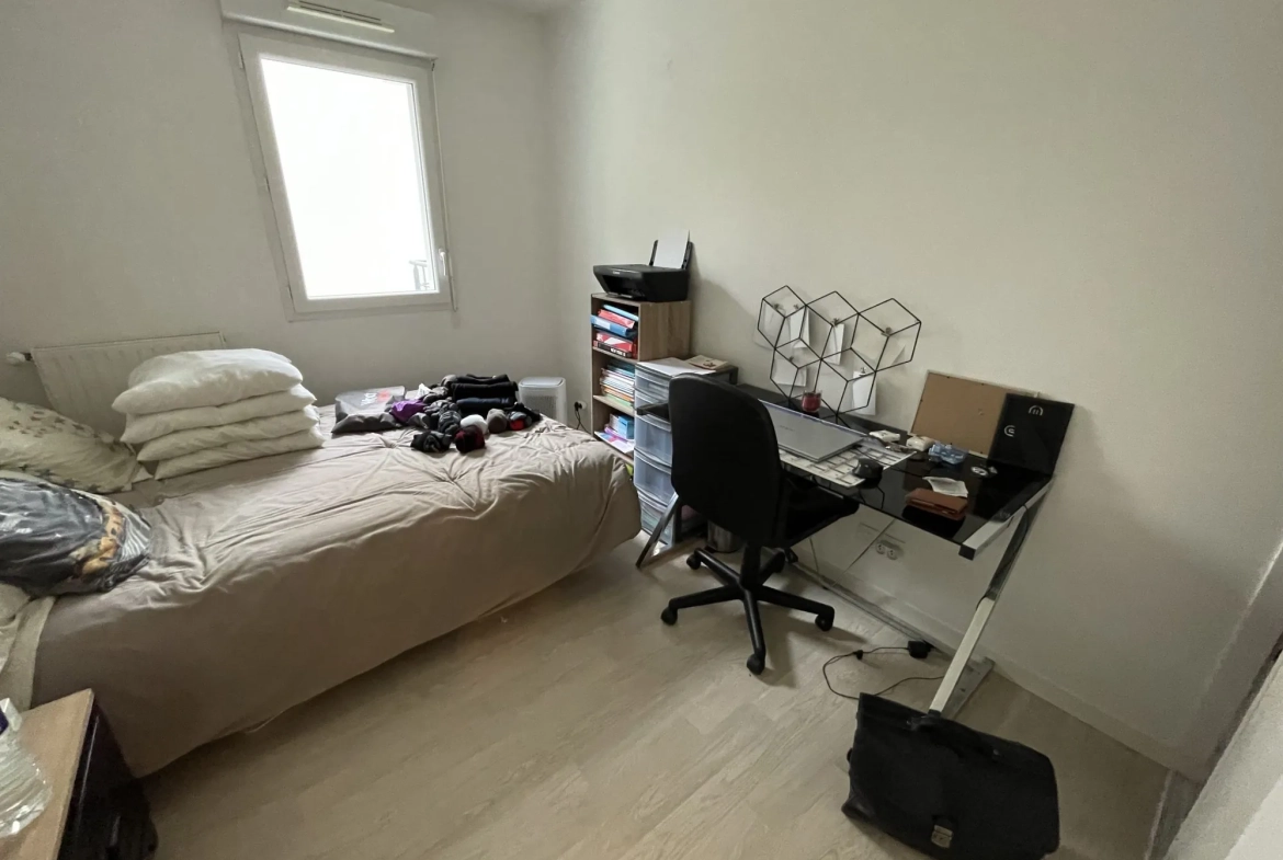 Appartement T3 loué avec cave et parking à Quimper, résidence récente 2014 