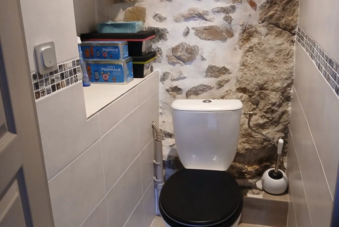 Maison ancienne rénovée de 78,75 m² avec jardin à Beaujeu, 69430 