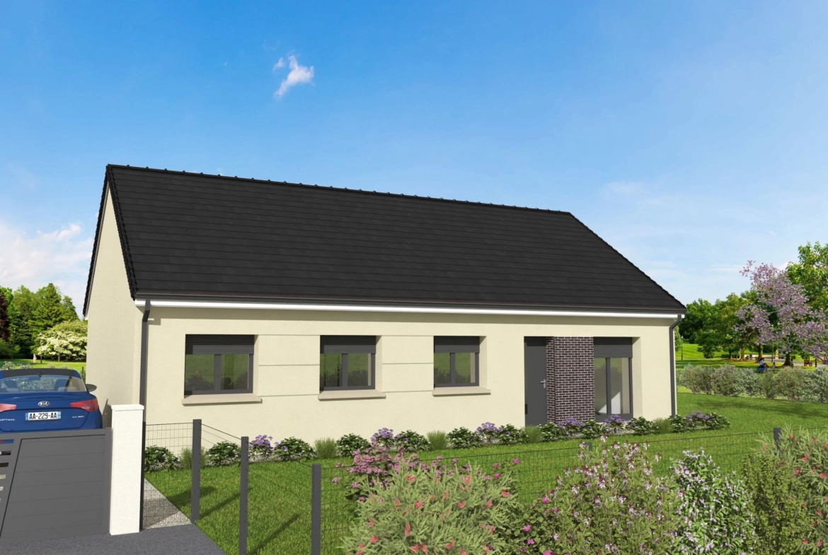 Maison neuve de 98 m² avec 3 chambres à Chevilly (45520) – Confort et personnalisation 