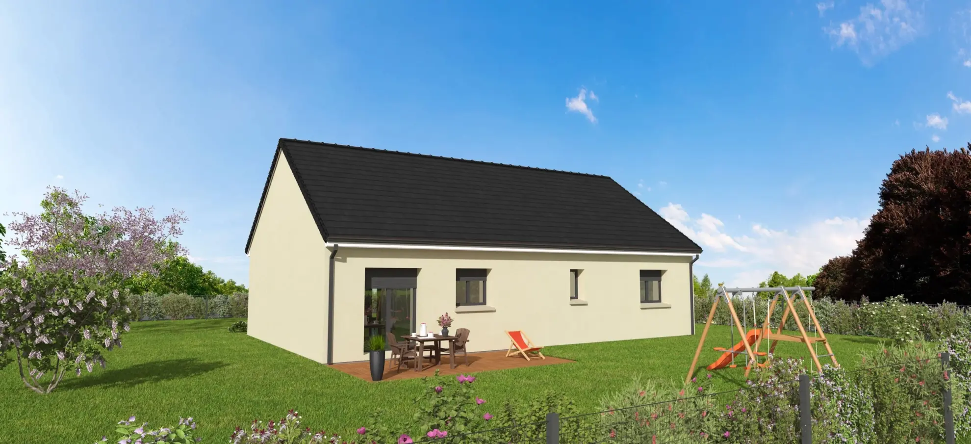 Maison neuve de 98 m² avec 3 chambres à Chevilly (45520) – Confort et personnalisation 