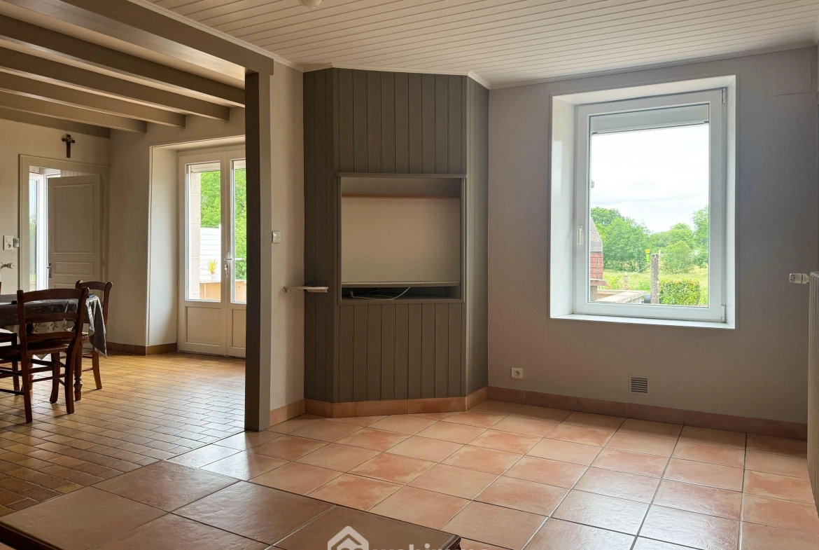 Maison en pierre à Sévremont avec jardin et garage - 116m² 