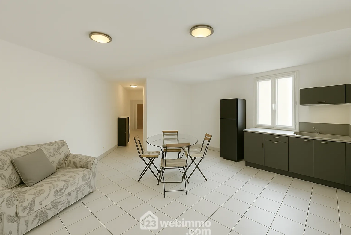 Maison de village à Combas de 110m² avec 2 appartements louables séparément 