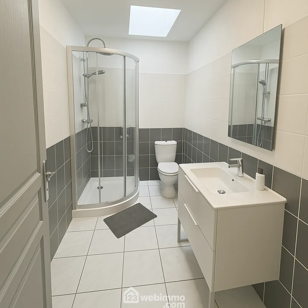 Maison de village à Combas de 110m² avec 2 appartements louables séparément 