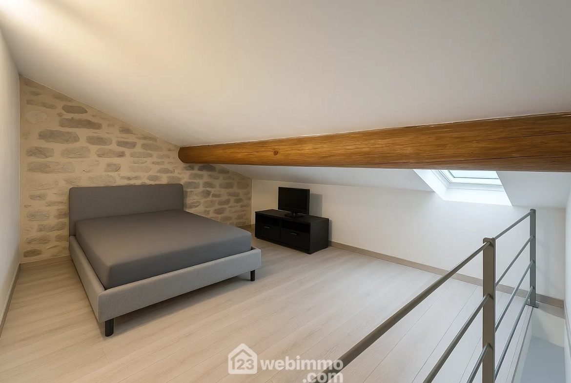 Maison de village à Combas de 110m² avec 2 appartements louables séparément 