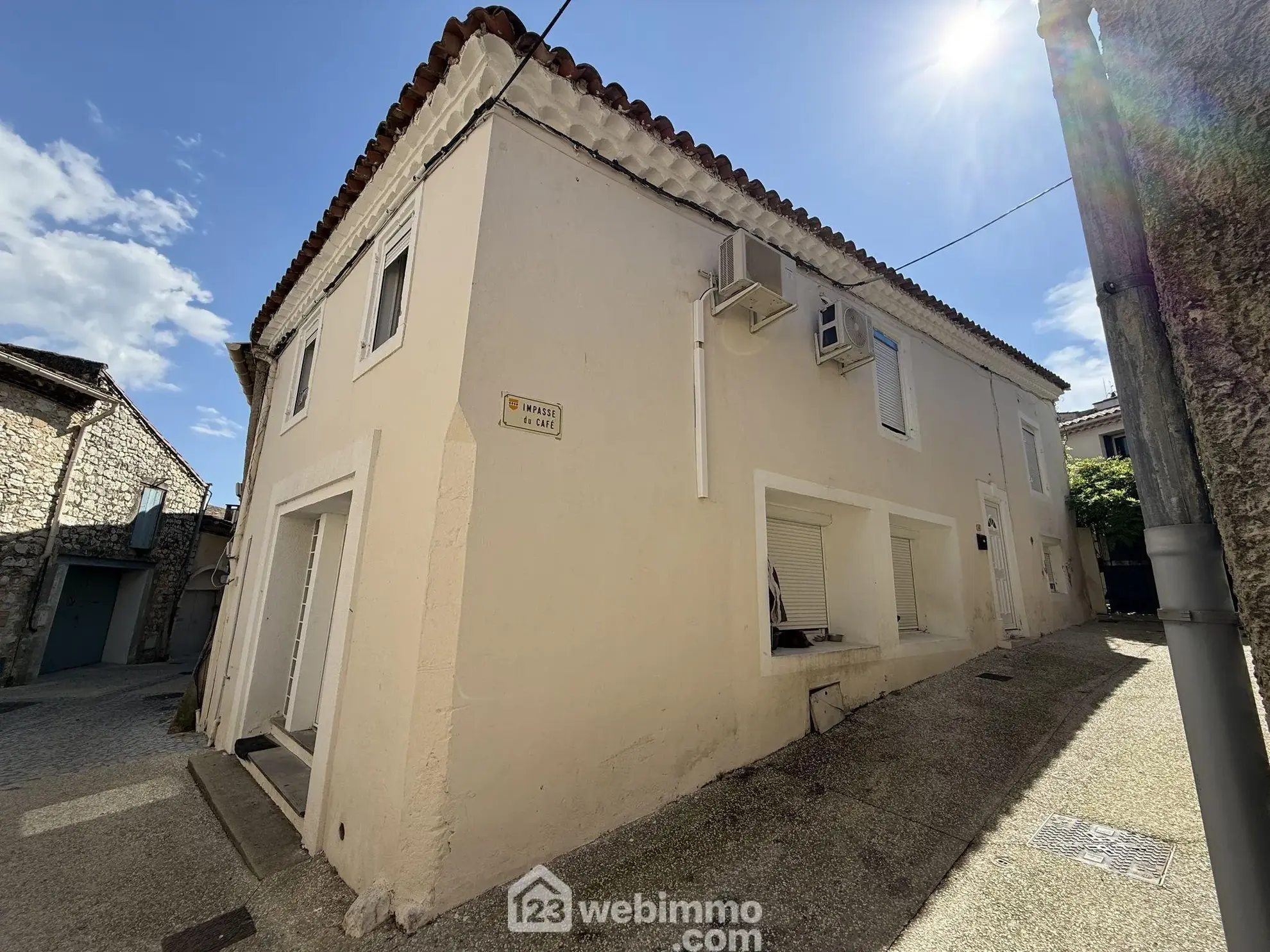 Maison de village à Combas de 110m² avec 2 appartements louables séparément 
