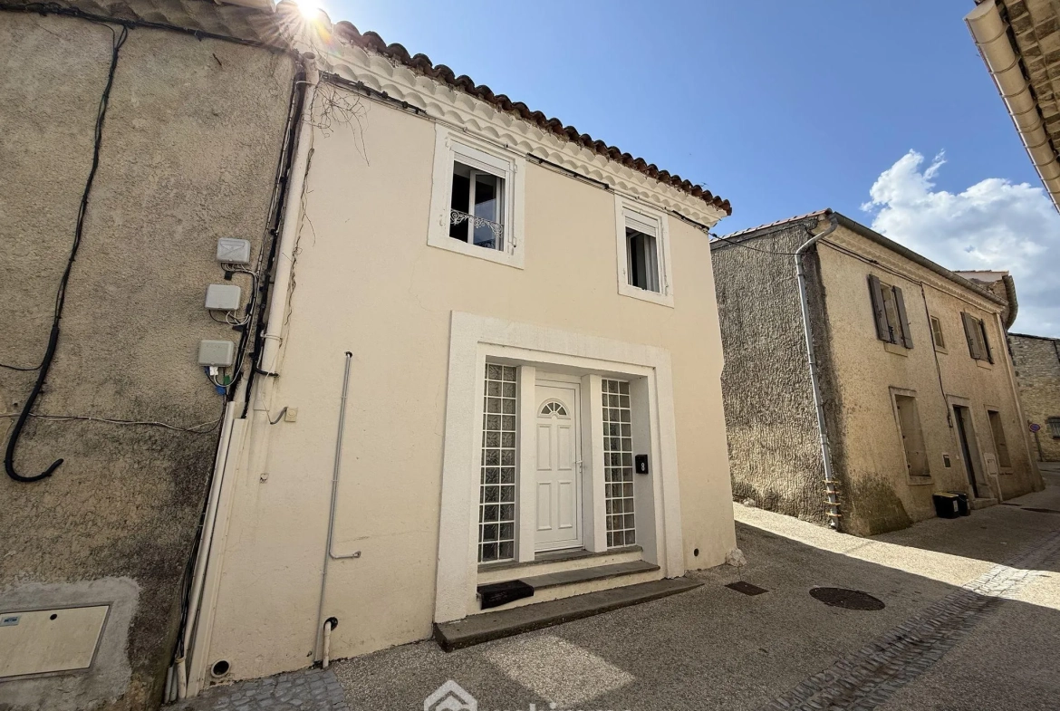 Maison de village à Combas de 110m² avec 2 appartements louables séparément 