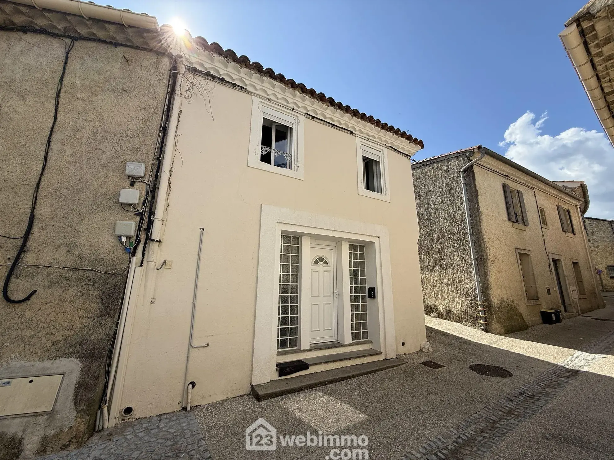 Maison de village à Combas de 110m² avec 2 appartements louables séparément 