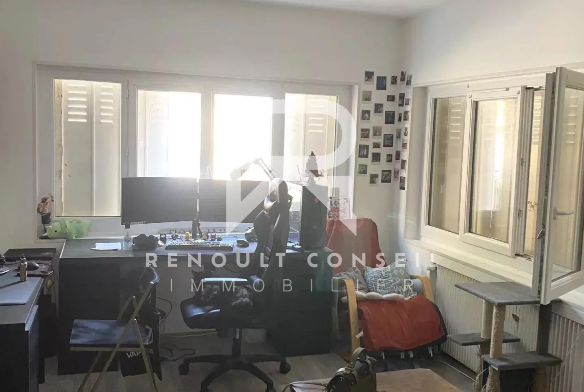 Appartement T2 en rez-de-chaussée à Rouen, idéal investissement 