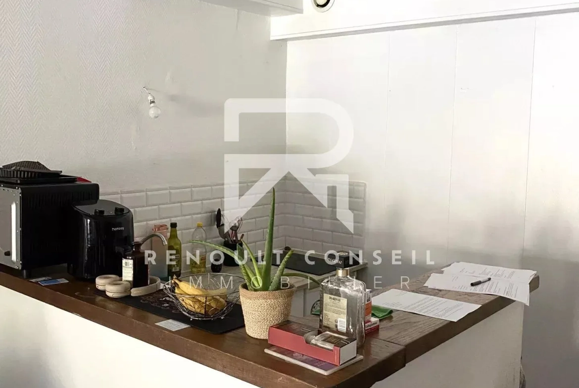 Appartement T2 en rez-de-chaussée à Rouen, idéal investissement 
