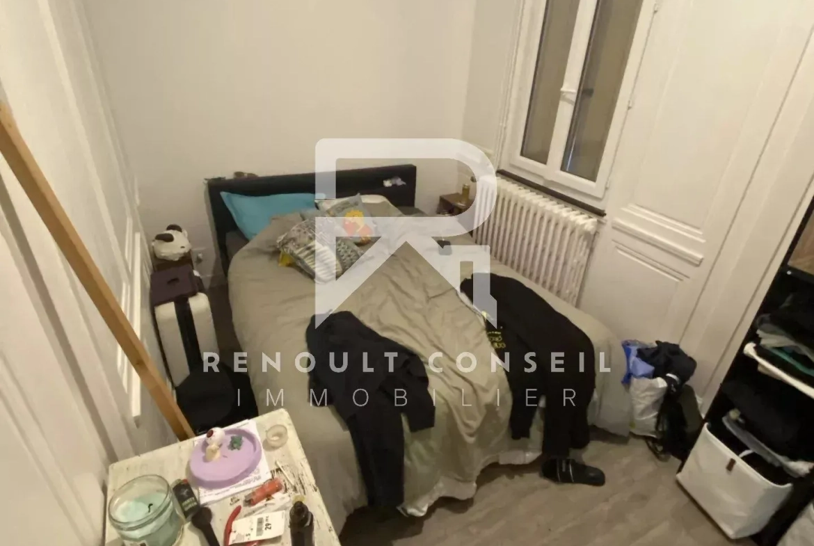 Appartement T2 en rez-de-chaussée à Rouen, idéal investissement 