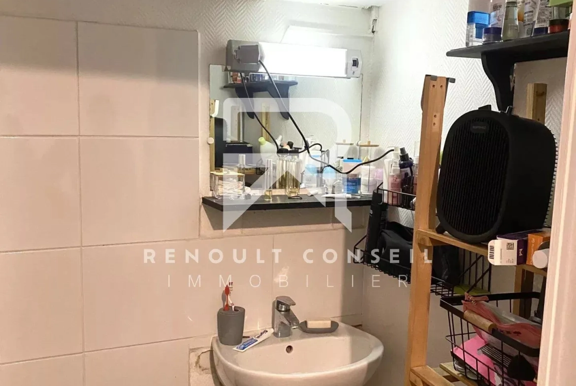 Appartement T2 en rez-de-chaussée à Rouen, idéal investissement 