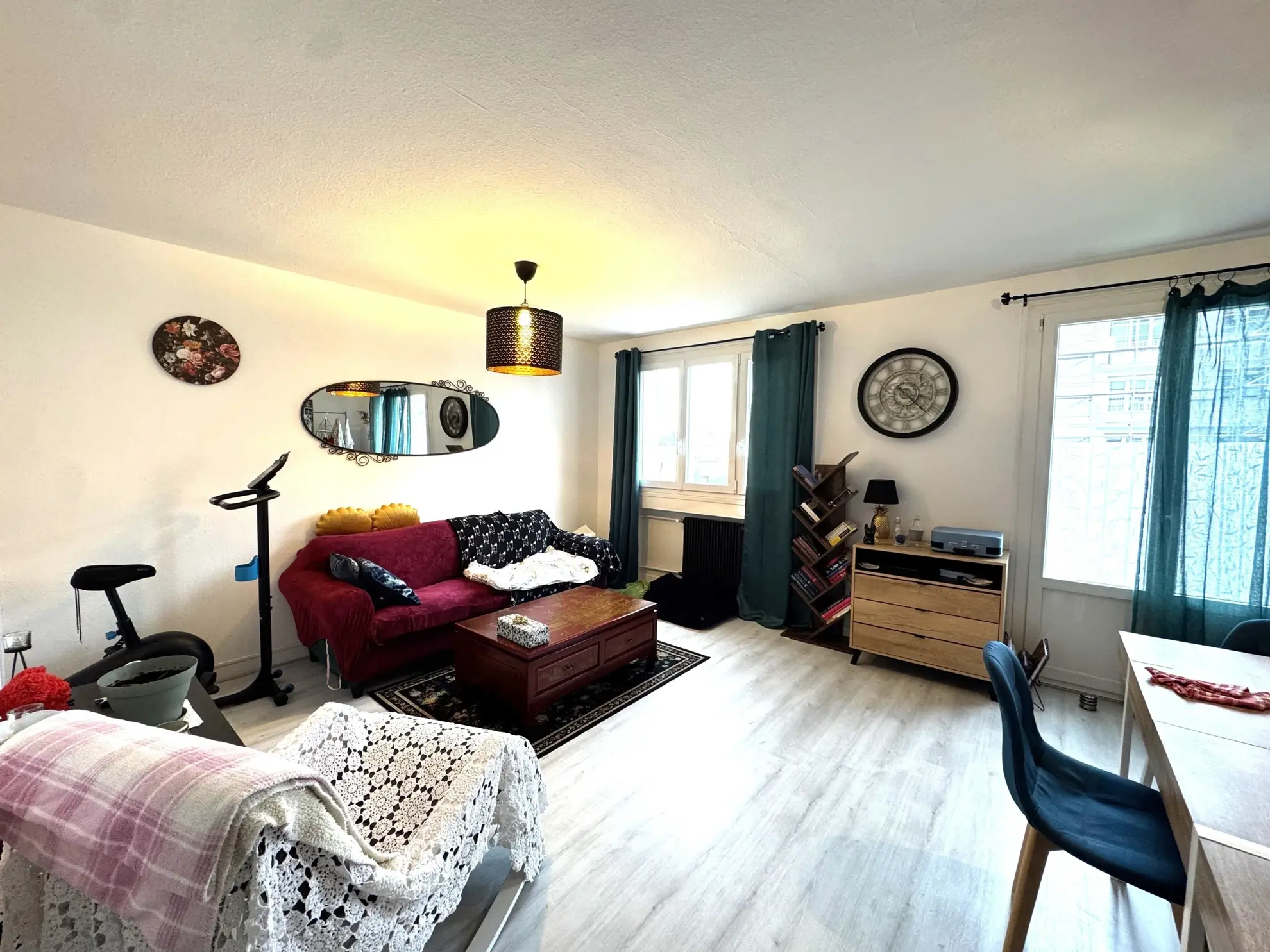Appartement 4 pièces loué à Roanne proche centre, bon investissement 