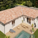 Maison neuve 3 chambres avec garage à Bascons - Terrain 888 m² viabilisé