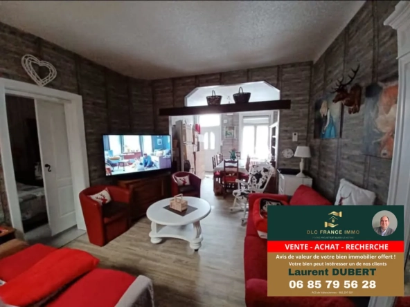 Maison mitoyenne de plain-pied à Leval – 2 chambres, jardin, car-port