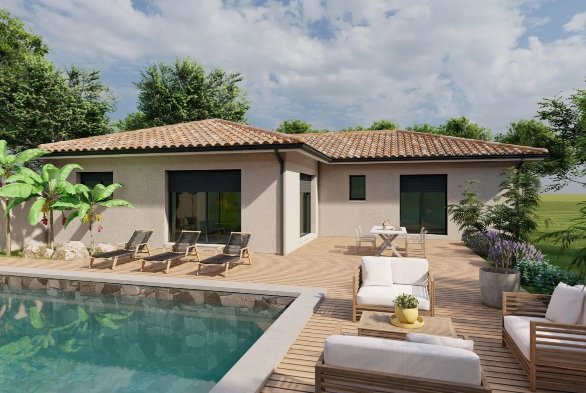 Belle maison neuve 3 chambres avec garage à Préchacq-les-Bains 