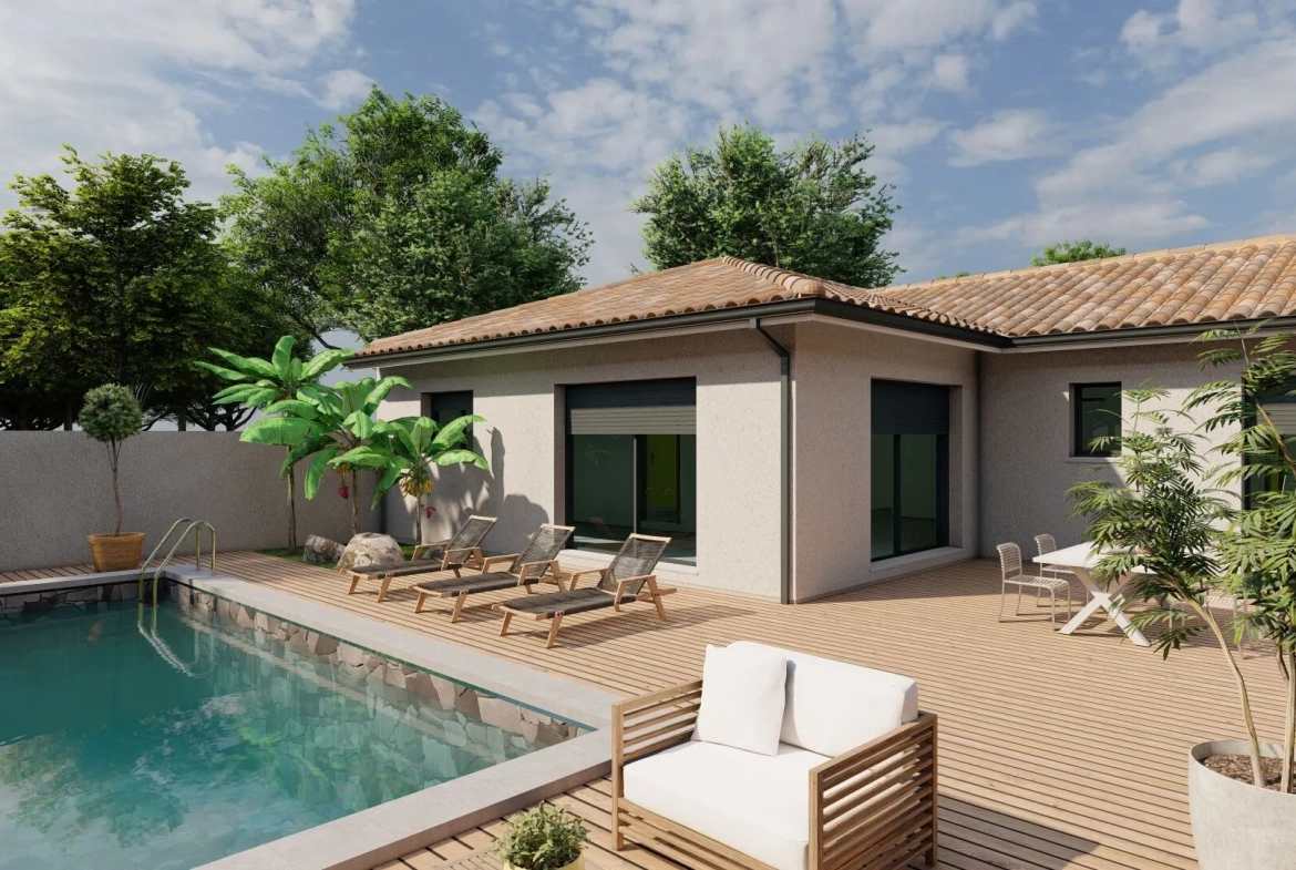 Belle maison neuve 3 chambres avec garage à Préchacq-les-Bains 