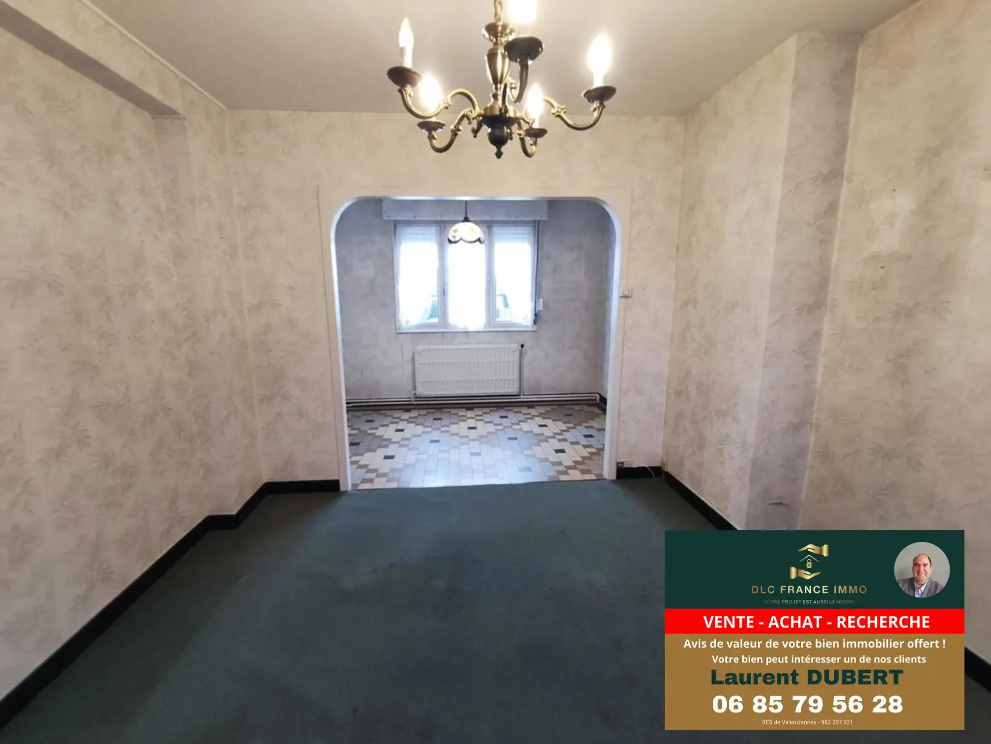 Maison semi-individuelle à vendre à Aulnoye-Aymeries - 3 chambres, garage et terrain de 723 m² 