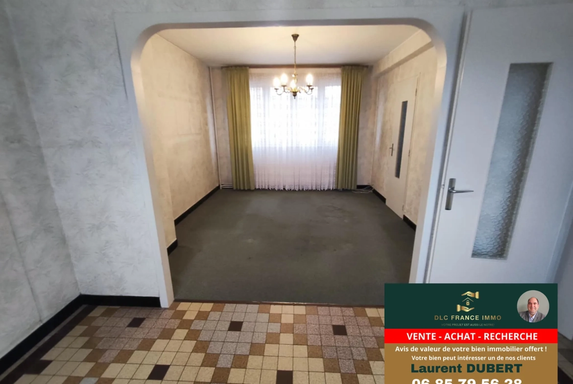 Maison semi-individuelle à vendre à Aulnoye-Aymeries - 3 chambres, garage et terrain de 723 m² 