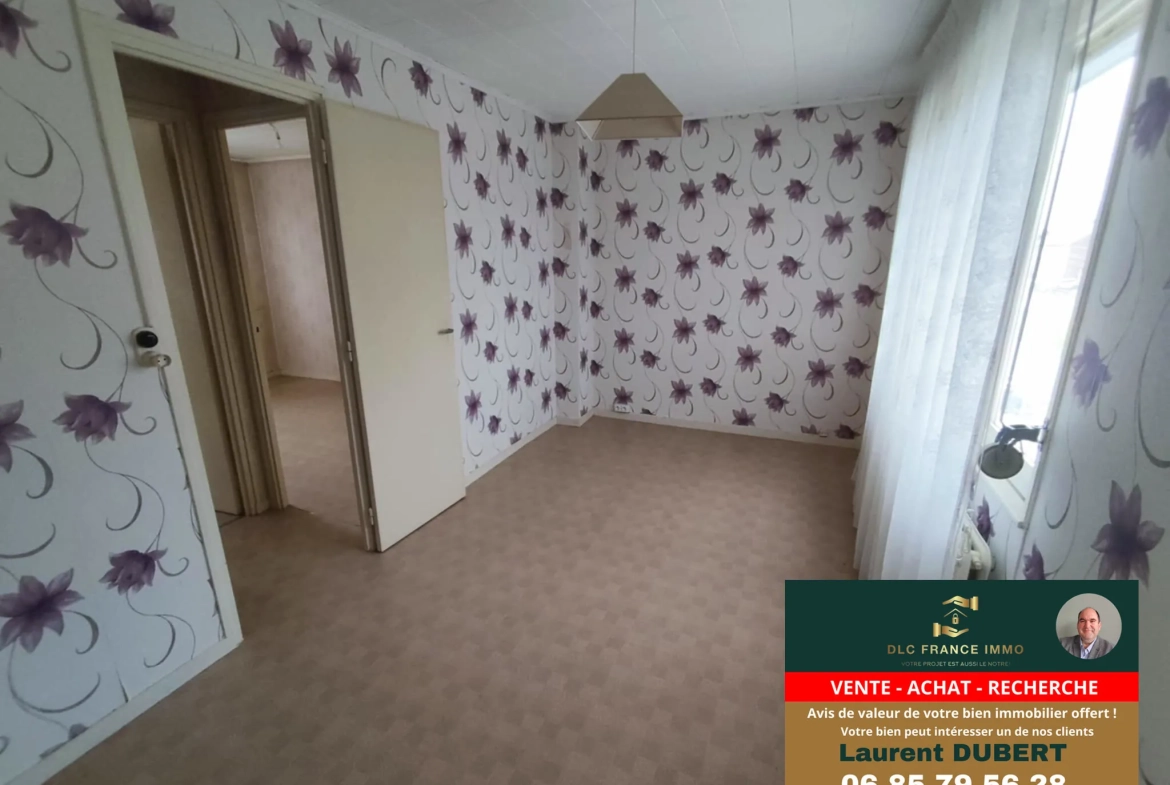 Maison semi-individuelle à vendre à Aulnoye-Aymeries - 3 chambres, garage et terrain de 723 m² 