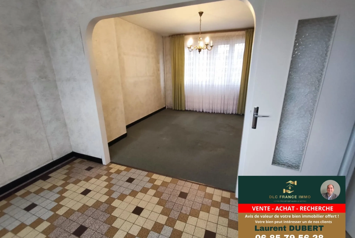 Maison semi-individuelle à vendre à Aulnoye-Aymeries - 3 chambres, garage et terrain de 723 m² 