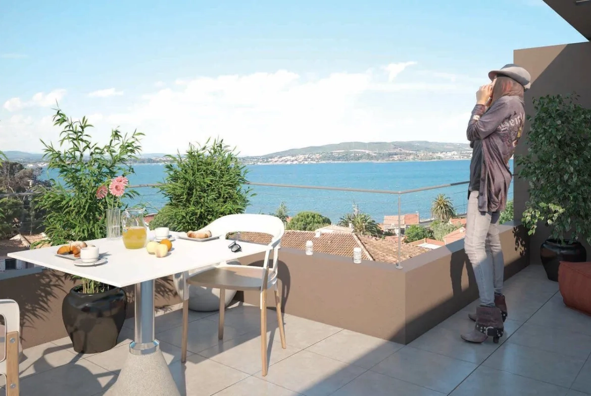 Appartement T3 de 57 m² avec terrasse au cœur de Sète 