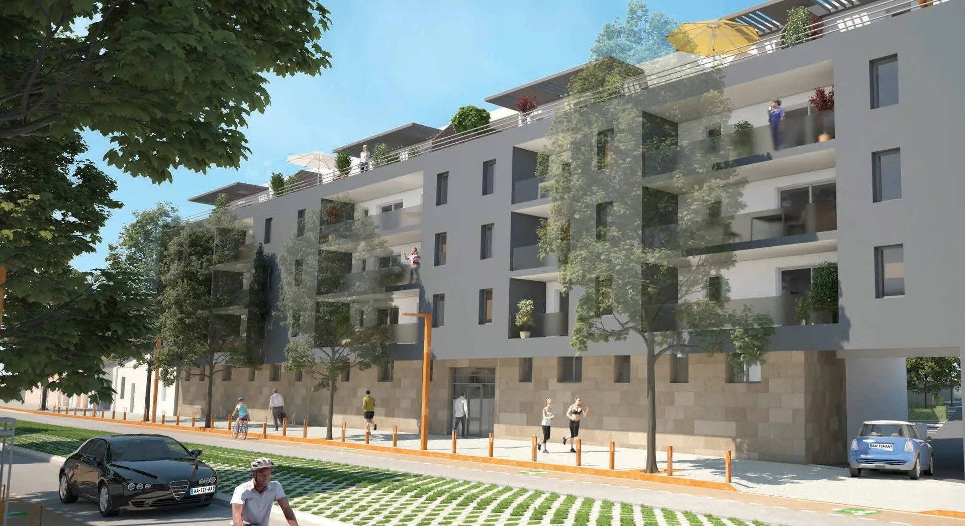Appartement T3 de 57 m² avec terrasse au cœur de Sète 