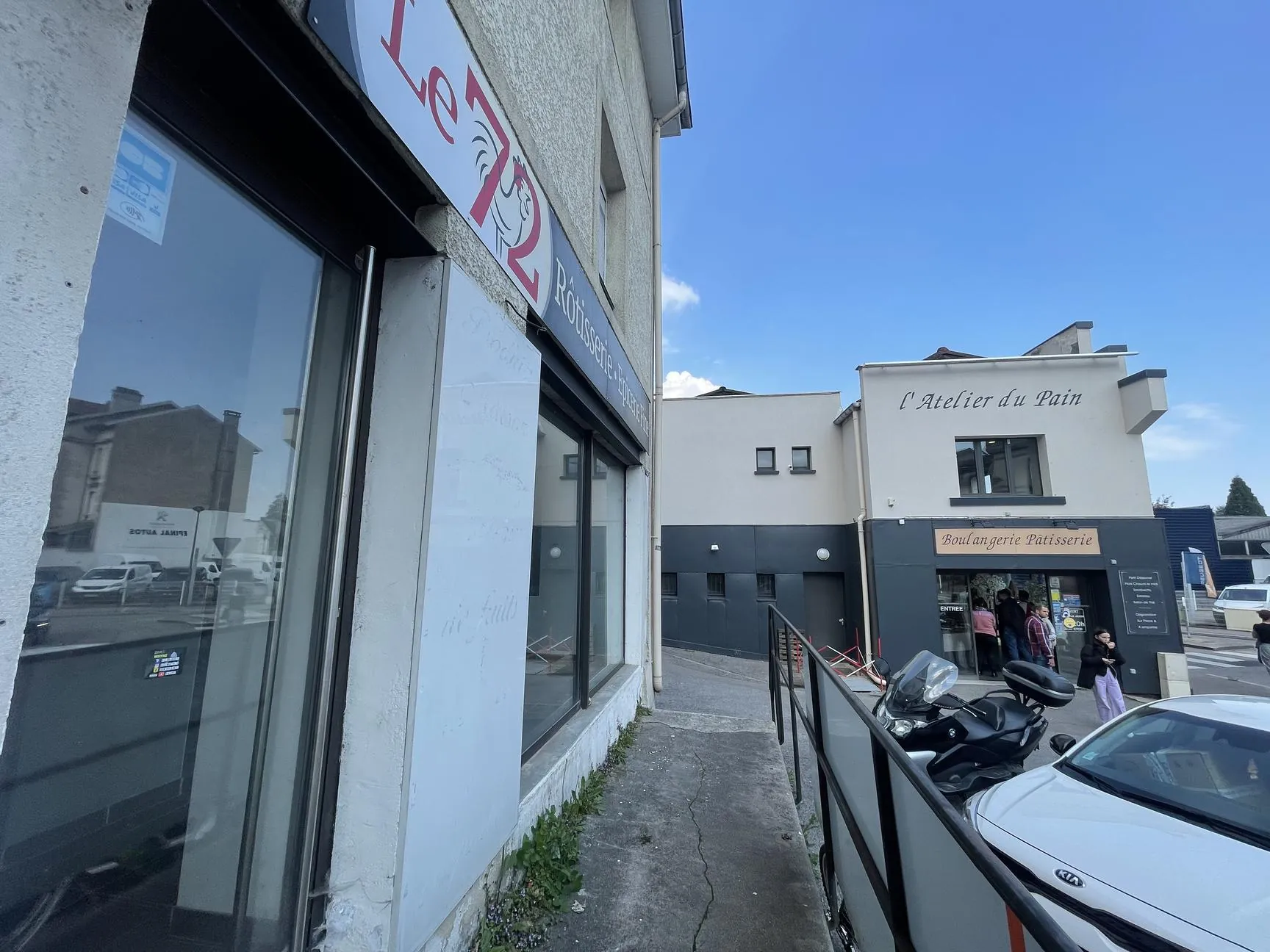 Murs commerciaux à Epinal - 51,66 m² avec cave et parking à vendre 