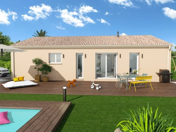 Maison neuve 3 chambres avec grand terrain à La Brède – Confort et personnalisation