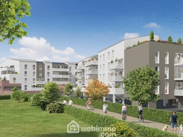 Appartement T4 avec balcon et stationnement à Cholet - Quartier Gare