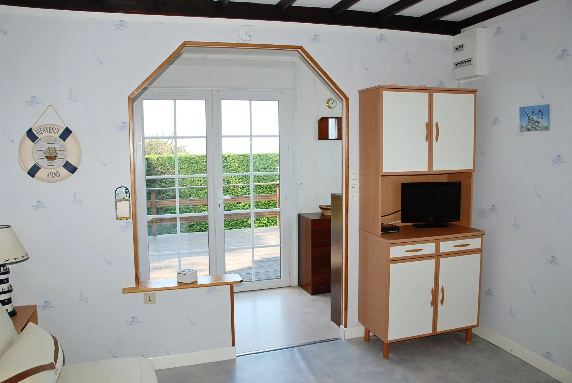 Chalets en bois avec vue sur la mer à Fécamp, parfaits pour un weekend détente 