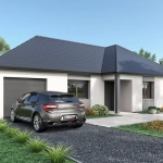 Maison neuve personnalisable à Chitenay, faible consommation, connectée, 90 m²