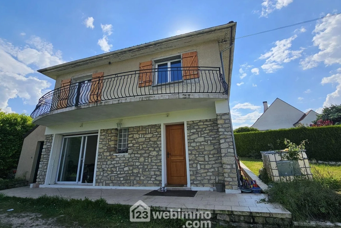 Charmante maison familiale de 103 m² avec terrain à Milly-la-Forêt 