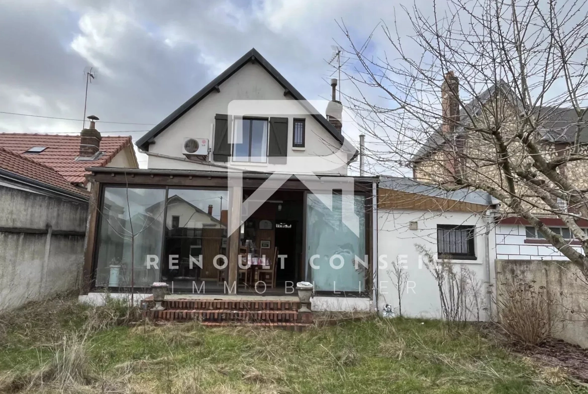 Maison individuelle avec jardin et dépendance à Sotteville-lès-Rouen 