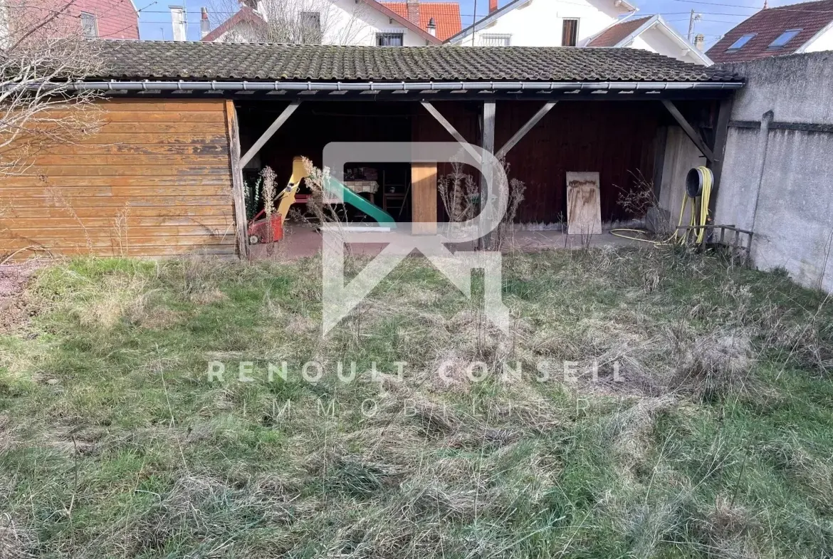Maison individuelle avec jardin et dépendance à Sotteville-lès-Rouen 