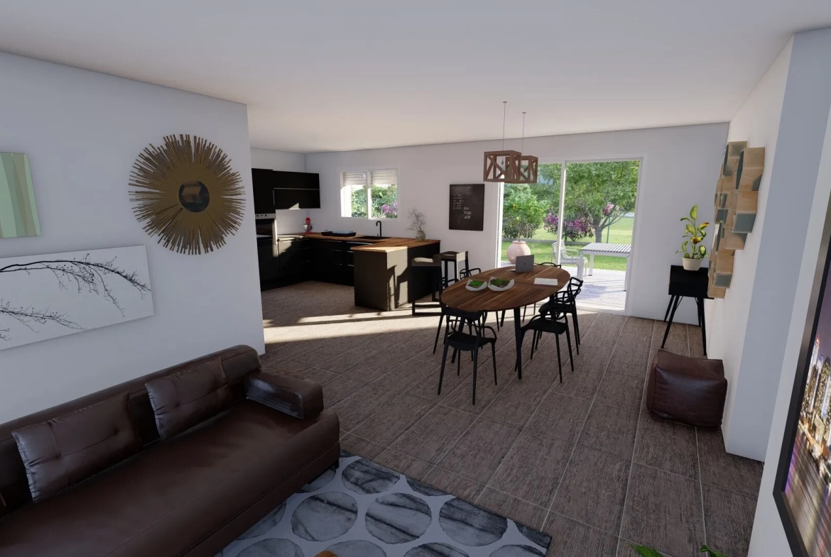 Maison neuve 3 chambres avec garage à Castets, Terrain de 700m² dès 225 000 euros 