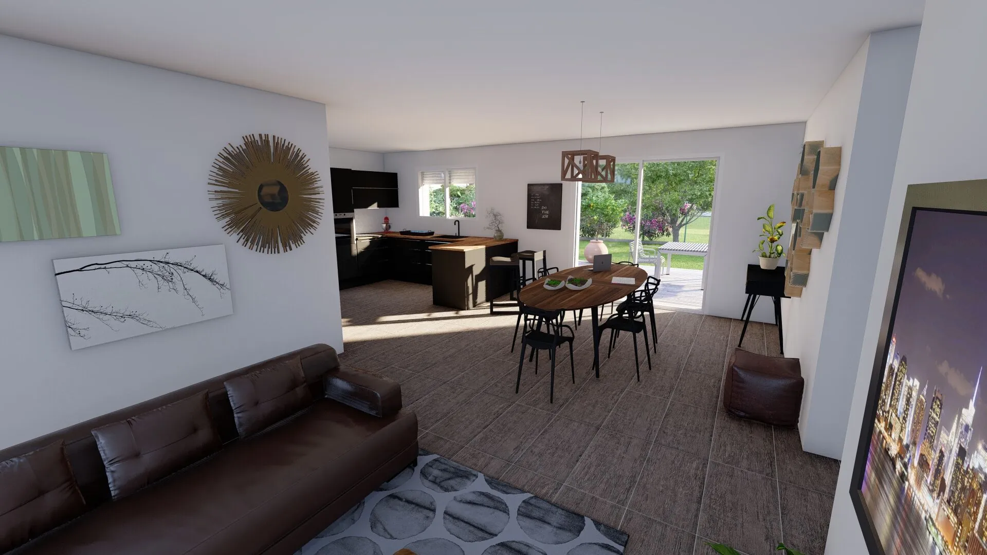 Maison neuve 3 chambres avec garage à Castets, Terrain de 700m² dès 225 000 euros 