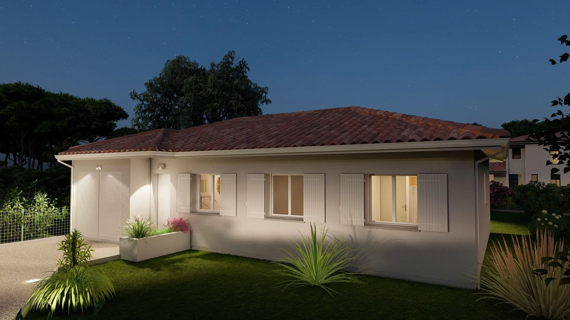 Maison neuve 3 chambres avec garage à Castets, Terrain de 700m² dès 225 000 euros 