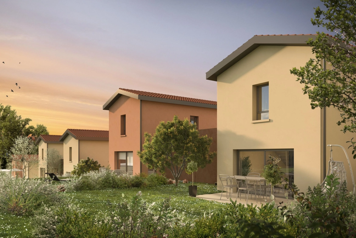 Maison T4 neuve de 97 m² avec jardin à Tignieu-Jameyzieu – Prix attractif 300 000 € 