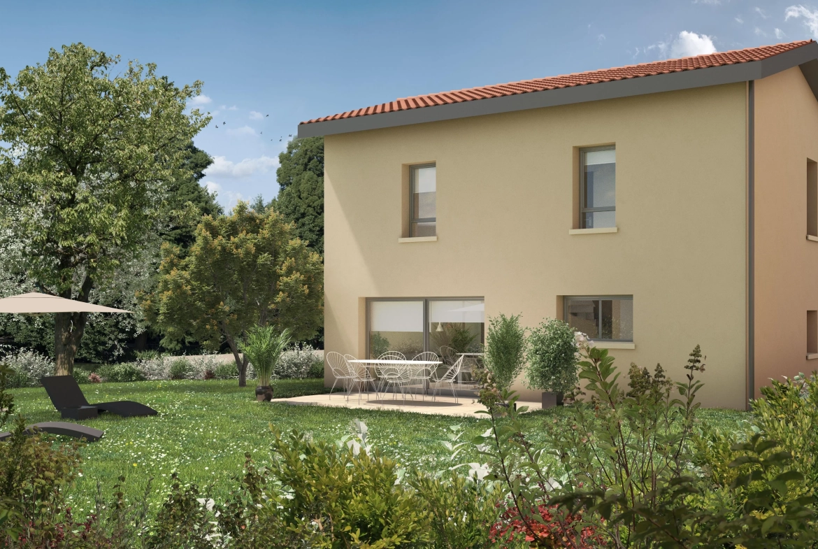 Maison T4 neuve de 97 m² avec jardin à Tignieu-Jameyzieu – Prix attractif 300 000 € 