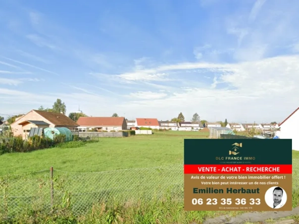 Terrain à bâtir de 805 m² à Aulnoye-Aymeries, quartier calme