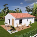 Terrain de 500 m² à Seyresse avec maison modulable et chauffage réversible